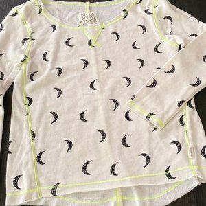 Billabong Women Girls Juniors Black Moon Sweatshirt Size XS